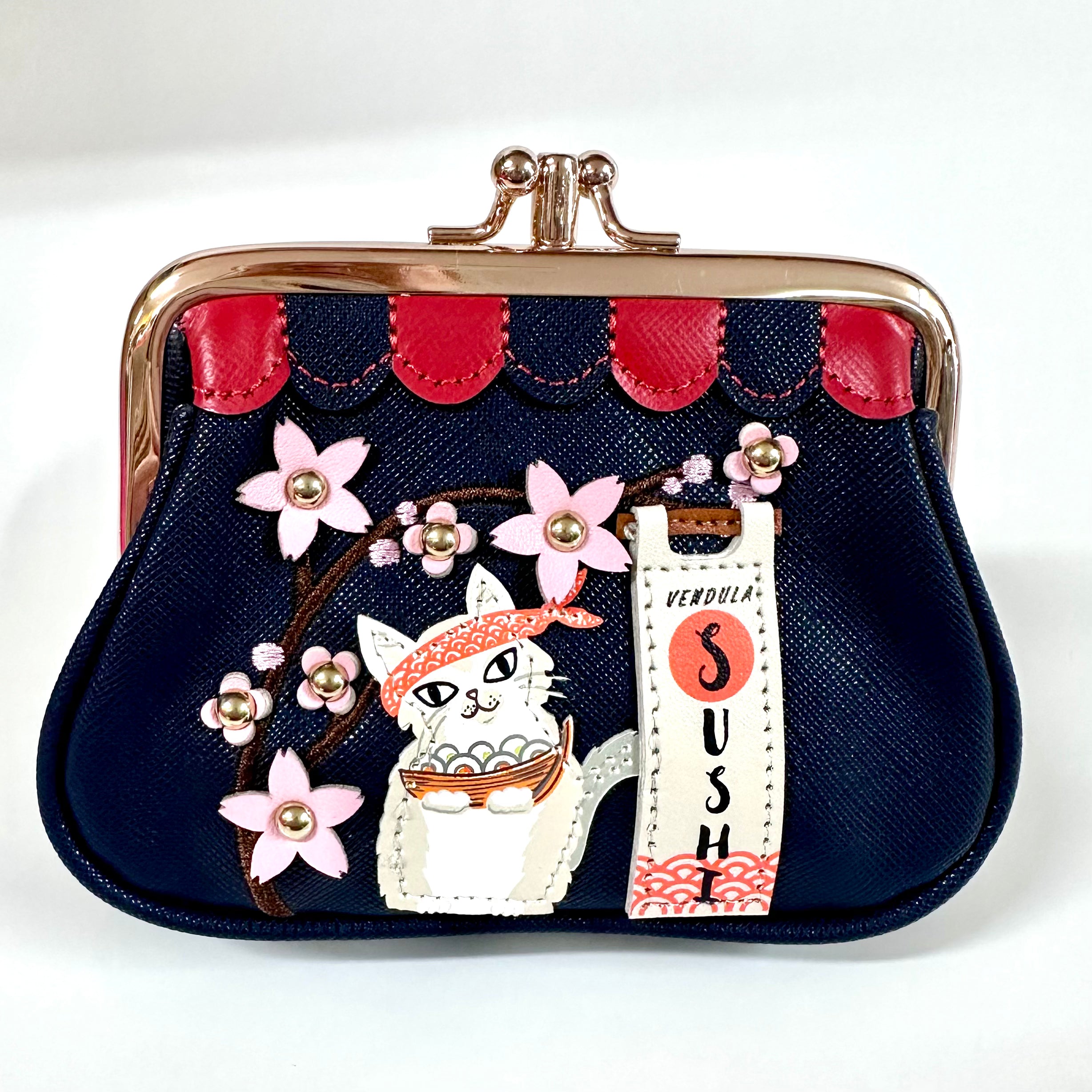 Vendula Sushi - Blue Edition Clipper Coin Purse