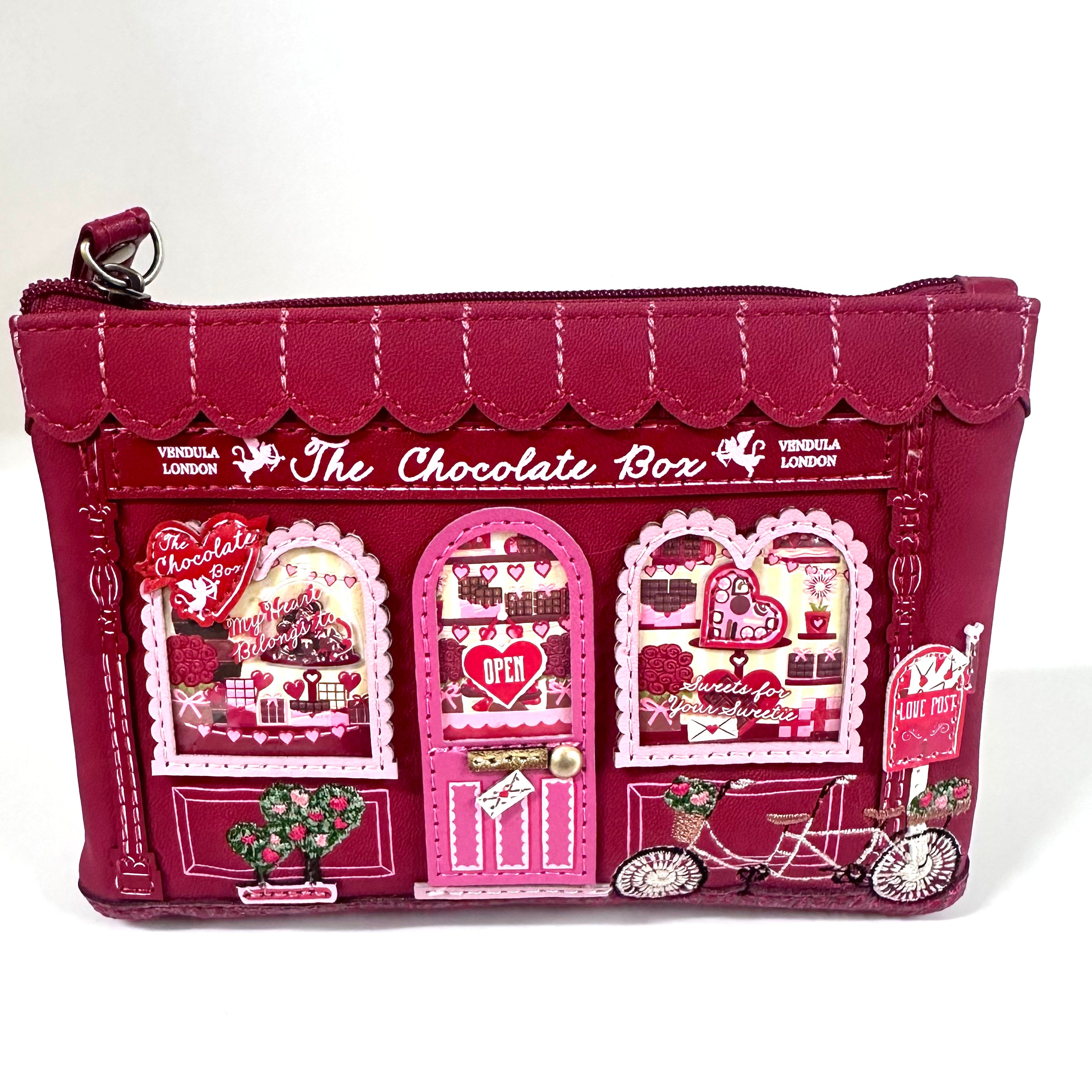 Vendula Chocolate Box Zipper Coin Purse