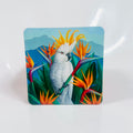 Corky Coaster Bird in Paradise