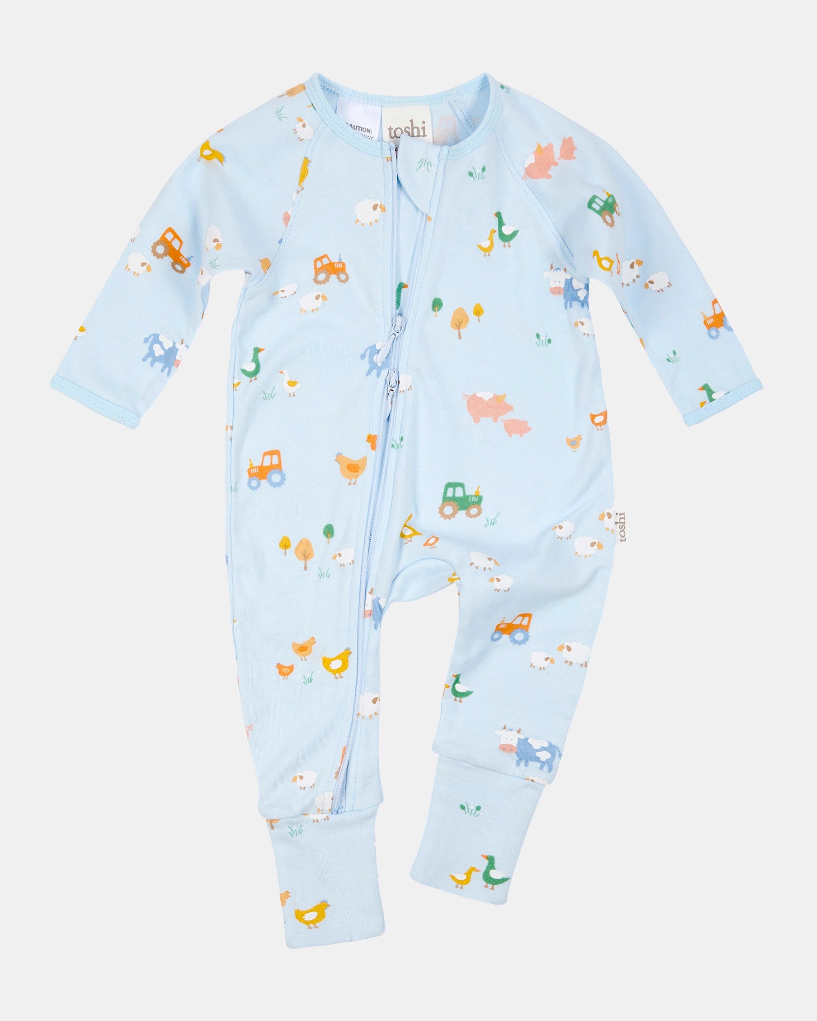 Onesie L/S Harvest Farm Buddies