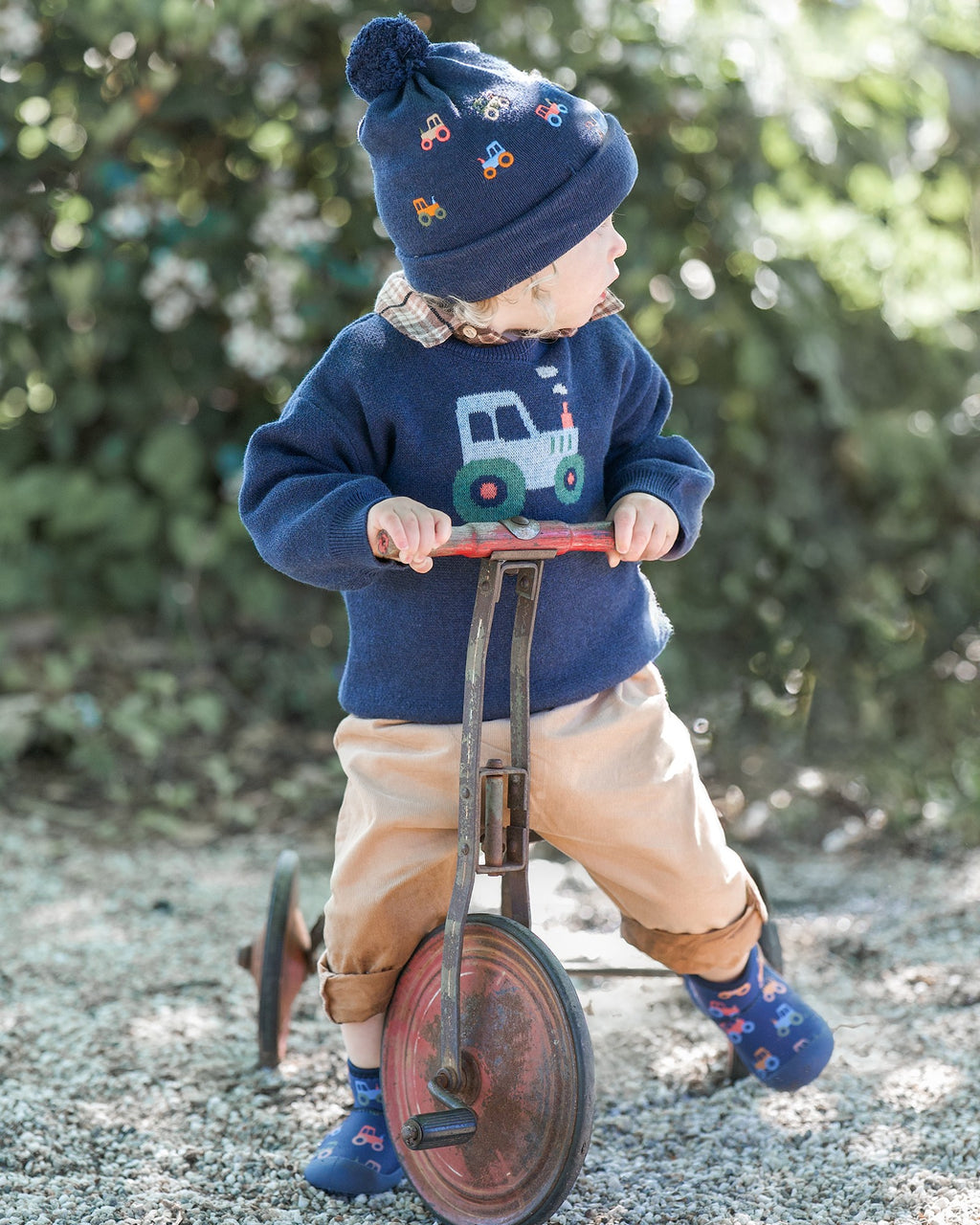 Organic Beanie Mystical Tiny Tractors