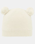 Organic Beanie Snowy Cream