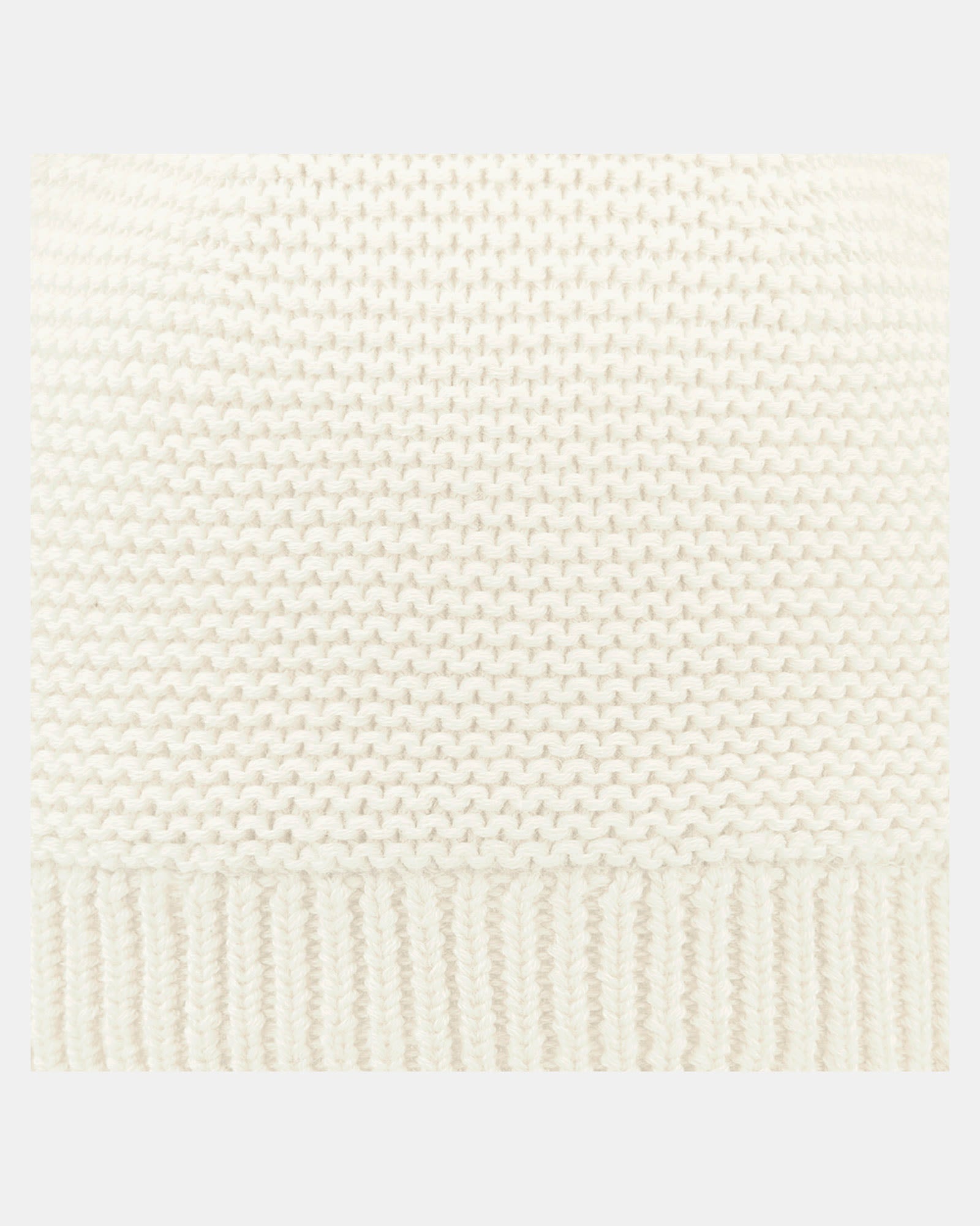 Organic Beanie Snowy Cream