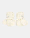 Organic Booties Yummy Cream