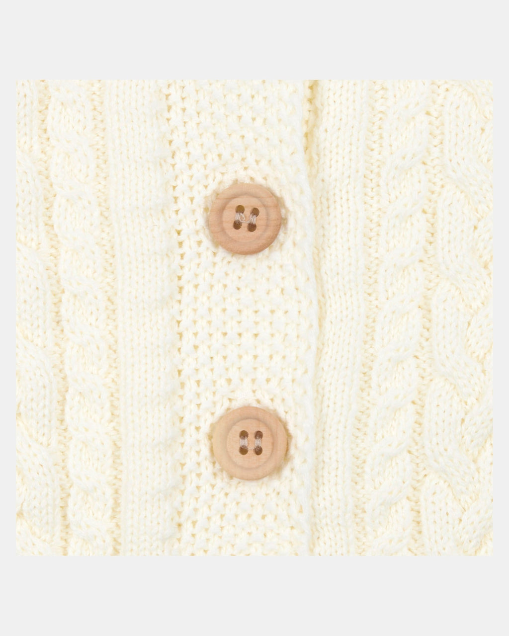 Organic Cardigan Yummy Cream