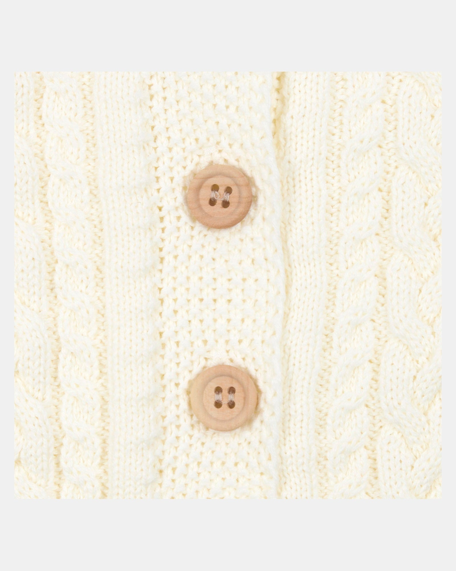 Organic Cardigan Yummy Cream