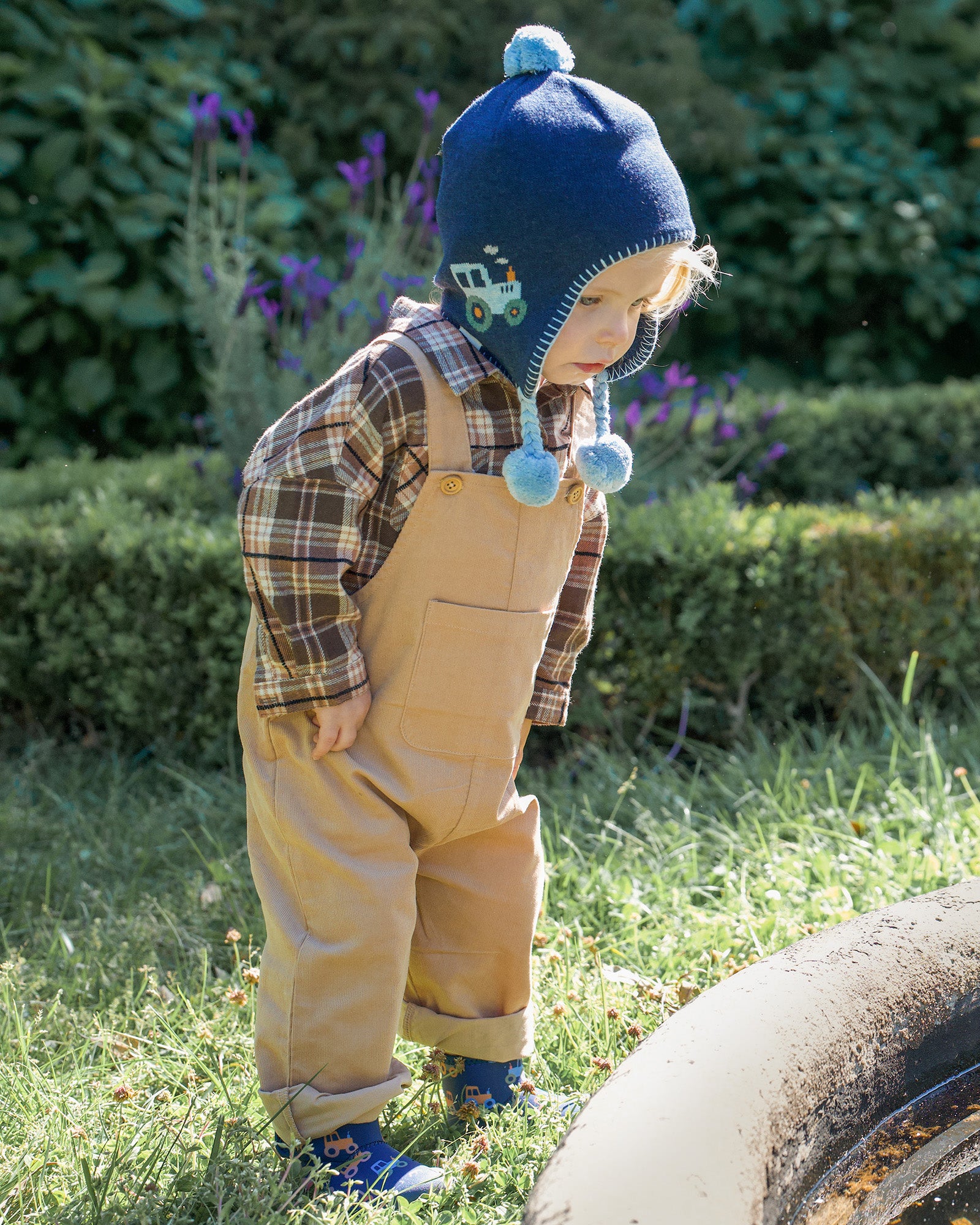 Organic Earmuff Mystical Tiny Tractors