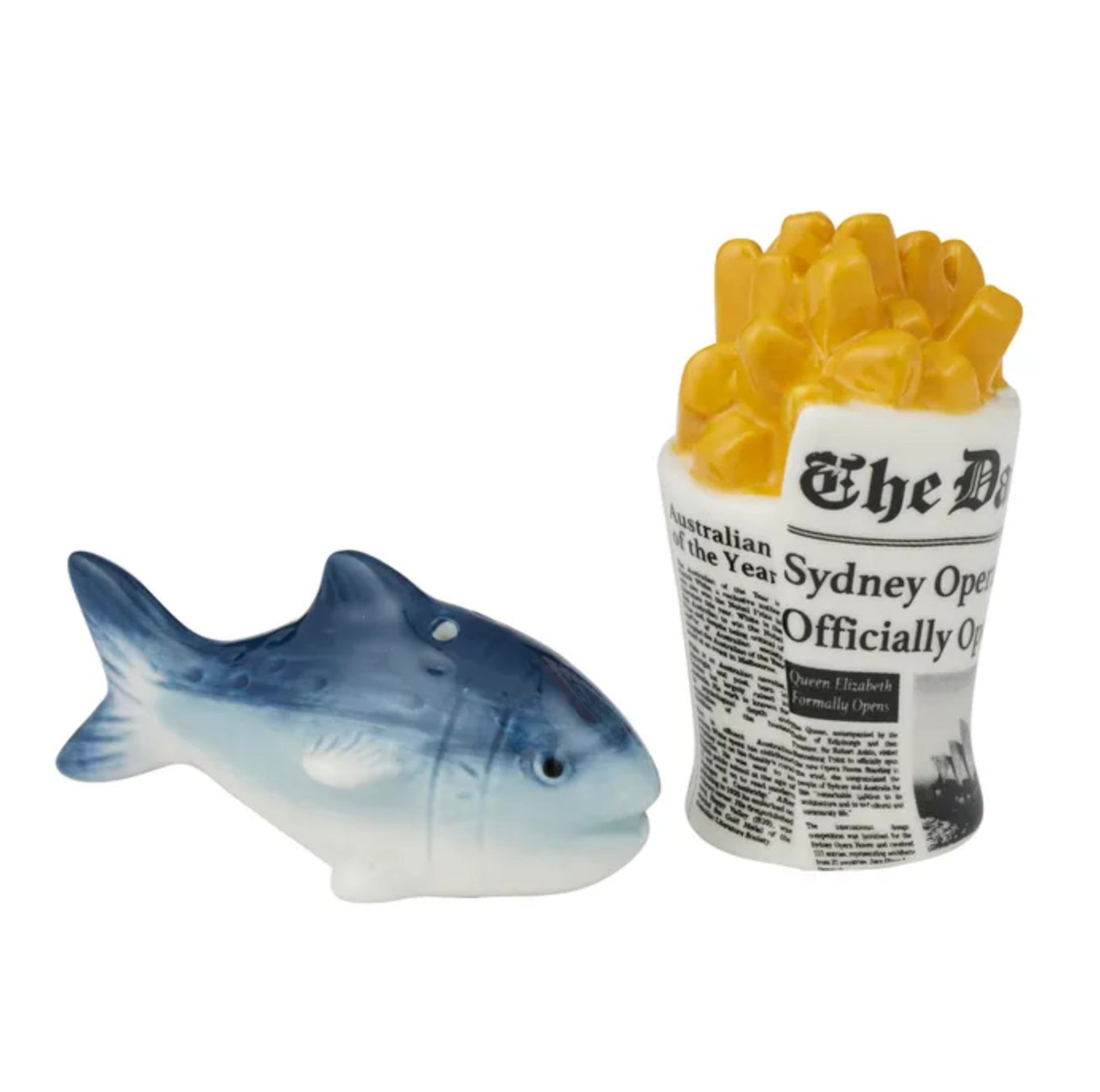 Fish & Chips Salt & Pepper Set