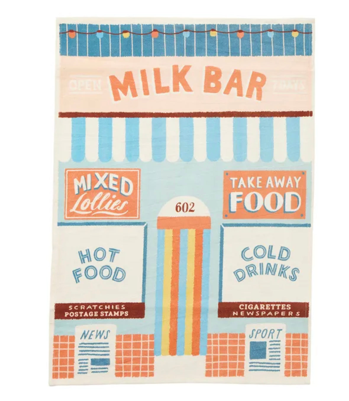 Milk Bar Tea Towel